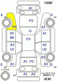 Honda LIFE лот № 28084 оценка R  с аукциона в Японии 8
