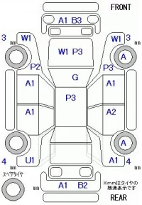 Honda ODYSSEY лот № 20210 оценка 3  с аукциона в Японии 11
