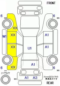 Honda VEZEL лот № 10197 оценка R  с аукциона в Японии 8