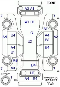 Honda VAMOS лот № 26101 оценка 3  с аукциона в Японии 8