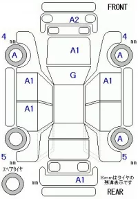 Subaru LEGACY B4 лот № 28015 оценка 4  с аукциона в Японии 8