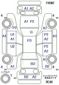 Honda VAMOS лот № 19022 оценка 3  с аукциона в Японии 6