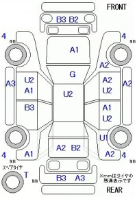 Honda VAMOS лот № 29209 оценка 3  с аукциона в Японии 5