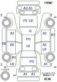 Honda LIFE лот № 29201 оценка 3  с аукциона в Японии 11