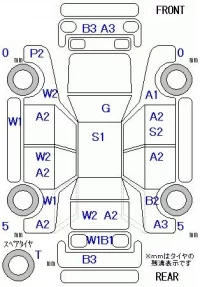 Toyota BELTA лот № 25004 оценка 3  с аукциона в Японии 7
