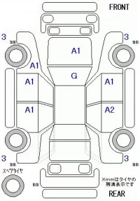 Honda FREED лот № 10061 оценка 3.5  с аукциона в Японии 11