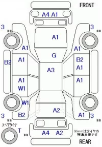 Honda CIVIC HYBRID лот № 10402 оценка 3.5  с аукциона в Японии 11