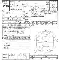 Nissan LEAF лот № 8270 оценка 3.5  с аукциона в Японии 10