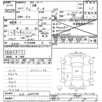 Nissan MARCH лот № 3025 оценка 3.5  с аукциона в Японии 10