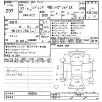 Honda LEGEND лот № 297 оценка 3.5  с аукциона в Японии 9