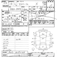 Honda STREAM лот № 3020 оценка 3.5  с аукциона в Японии 3