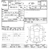 Mazda SCRUM лот № 1040 оценка R  с аукциона в Японии 10