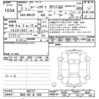 Suzuki SPACIA GEAR лот № 1034 оценка 4  с аукциона в Японии 10