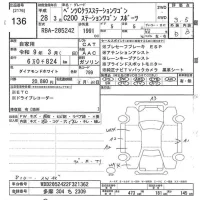 Mercedes-Benz C CLASS WAGON лот № 136 оценка 3.5  с аукциона в Японии 10
