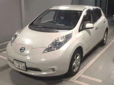 Nissan LEAF  с аукциона в Японии