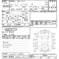 Nissan ROOX лот № 3030 оценка 3.5  с аукциона в Японии 10