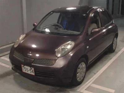 Nissan MARCH  с аукциона в Японии