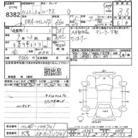 Nissan ROOX лот № 8382 оценка 3.5  с аукциона в Японии 10
