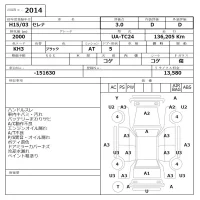 Nissan SERENA лот № 2014 оценка 3  с аукциона в Японии 6