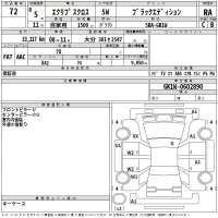 Mitsubishi ECLIPSE CROSS лот № 72 оценка RA  с аукциона в Японии 2