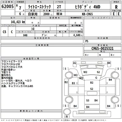 Toyota LITE ACE TRUCK  с аукциона в Японии