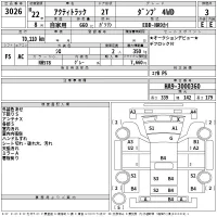 Honda ACTY TRUCK лот № 3026 оценка 3  с аукциона в Японии 2