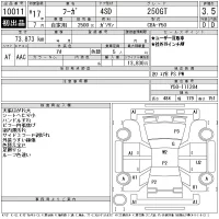 Nissan FUGA лот № 10011 оценка 3.5  с аукциона в Японии 10