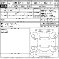 BMW 4-Series лот № 90011 оценка 4.5  с аукциона в Японии 11