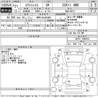 Nissan X-TRAIL лот № 10054 оценка 3.5  с аукциона в Японии 11