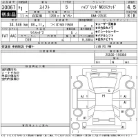 Suzuki SWIFT лот № 30067 оценка 4.5  с аукциона в Японии 11