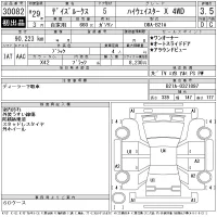 Nissan DAYZ ROOX лот № 30082 оценка 3.5  с аукциона в Японии 11