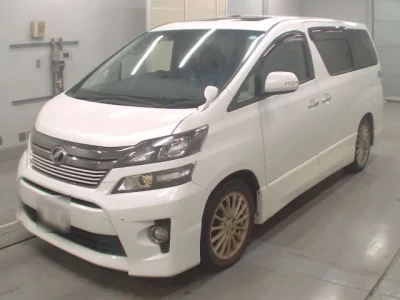 Toyota VELLFIRE  с аукциона в Японии