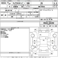 Mazda FLAIR лот № 4151 оценка 3.5  с аукциона в Японии 2