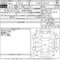 Honda VEZEL лот № 30483 оценка RA  с аукциона в Японии 11