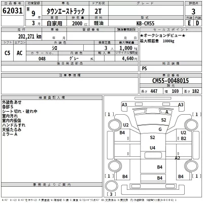 Toyota TOWN ACE TRUCK  с аукциона в Японии