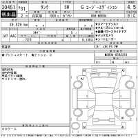 Toyota TANK лот № 30451 оценка 4.5  с аукциона в Японии 11