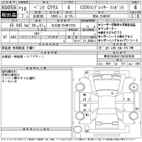Mercedes-Benz C CLASS лот № 60059 оценка 4  с аукциона в Японии 11
