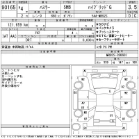 Suzuki HUSTLER лот № 90165 оценка 3.5  с аукциона в Японии 11