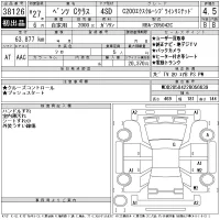 Mercedes-Benz C CLASS лот № 38126 оценка 4.5  с аукциона в Японии 11
