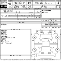 BMW 3-Series лот № 38122 оценка 4  с аукциона в Японии 11
