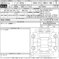 Mercedes-Benz S CLASS лот № 38151 оценка 5  с аукциона в Японии 11