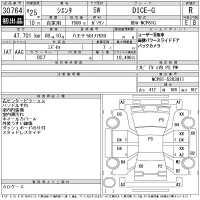 Toyota SIENTA лот № 30764 оценка R  с аукциона в Японии 11