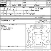Suzuki SWIFT лот № 30734 оценка 3.5  с аукциона в Японии 11