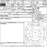 Toyota PIXIS JOY лот № 30297 оценка 3.5  с аукциона в Японии 11
