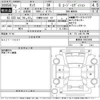 Toyota TANK лот № 30856 оценка 4.5  с аукциона в Японии 11