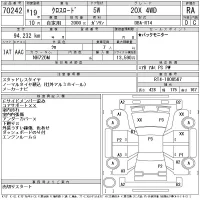 Honda CROSSROAD лот № 70242 оценка RA  с аукциона в Японии 11