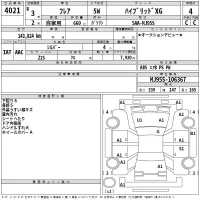 Mazda FLAIR лот № 4021 оценка 4  с аукциона в Японии 2