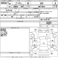 Mazda PREMACY лот № 30018 оценка 4  с аукциона в Японии 2