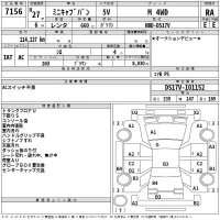 Mitsubishi MINICAB VAN лот № 7156 оценка RA  с аукциона в Японии 2