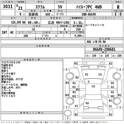 Mazda SCRUM  с аукциона в Японии
